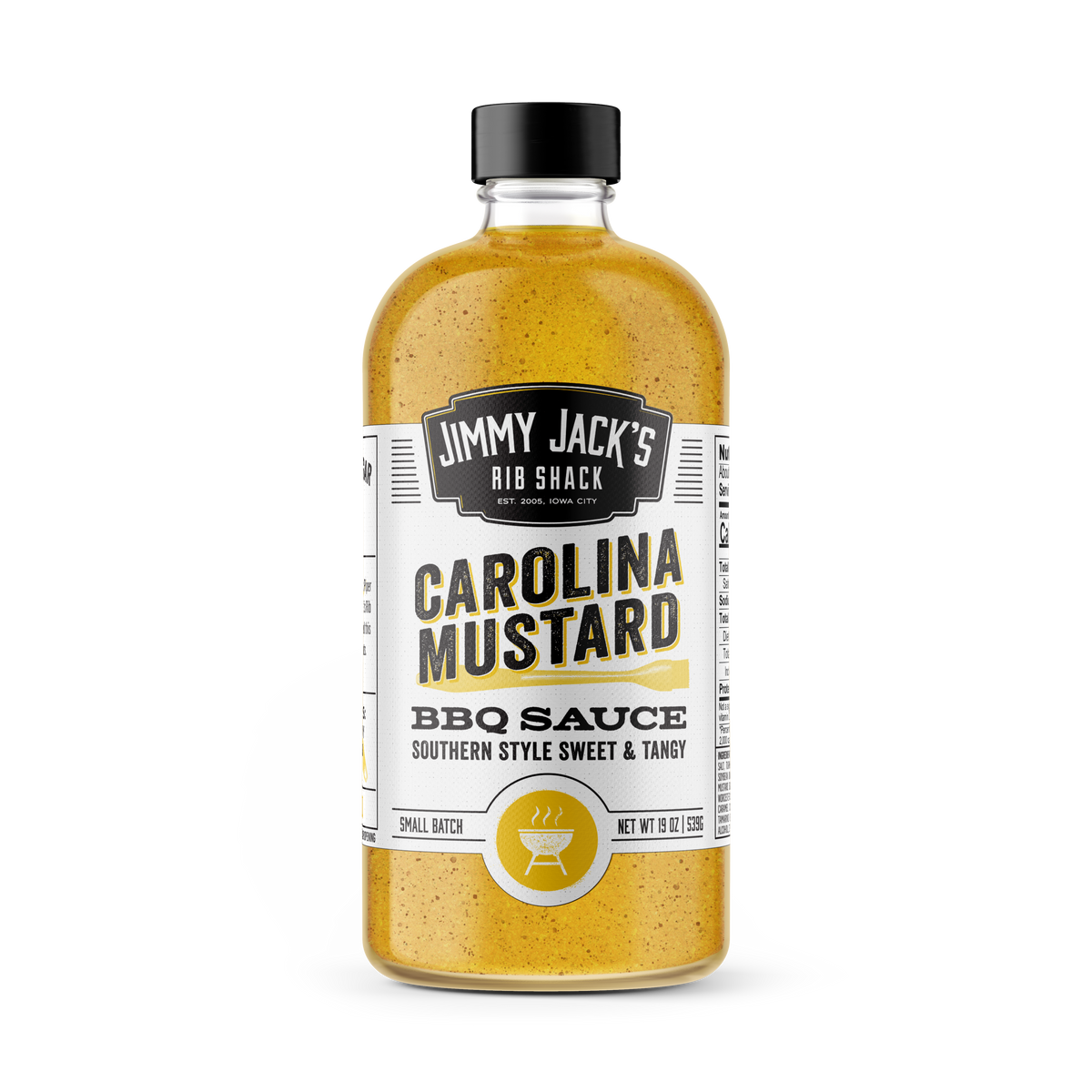 Jimmy Jack’s Rib Shack Carolina Mustard BBQ Sauce