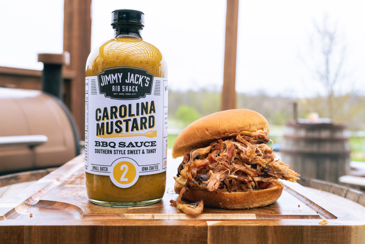 Jimmy Jack’s Rib Shack Carolina Mustard BBQ Sauce
